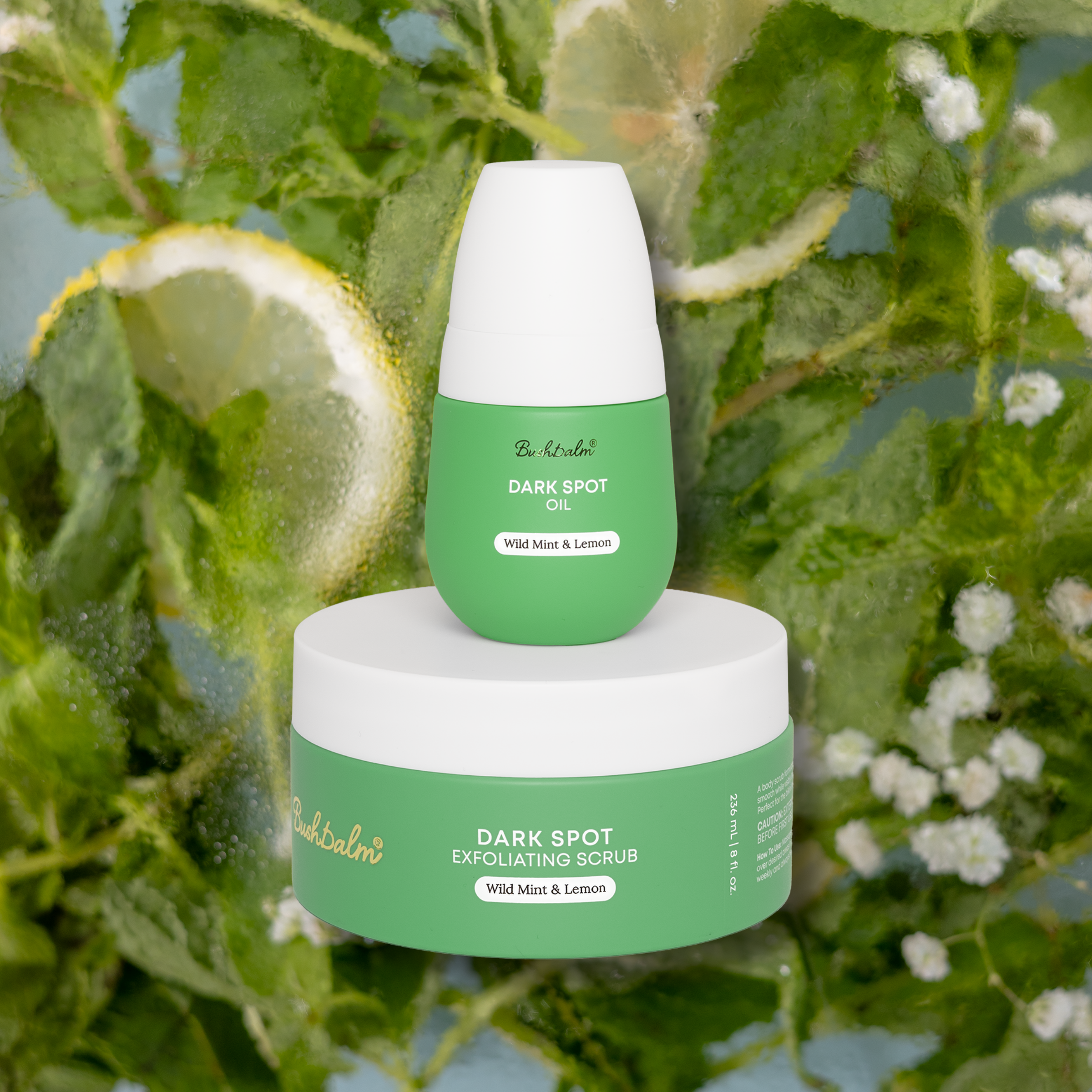 2-Step Dark Spot Routine - Wild Mint & Lemon