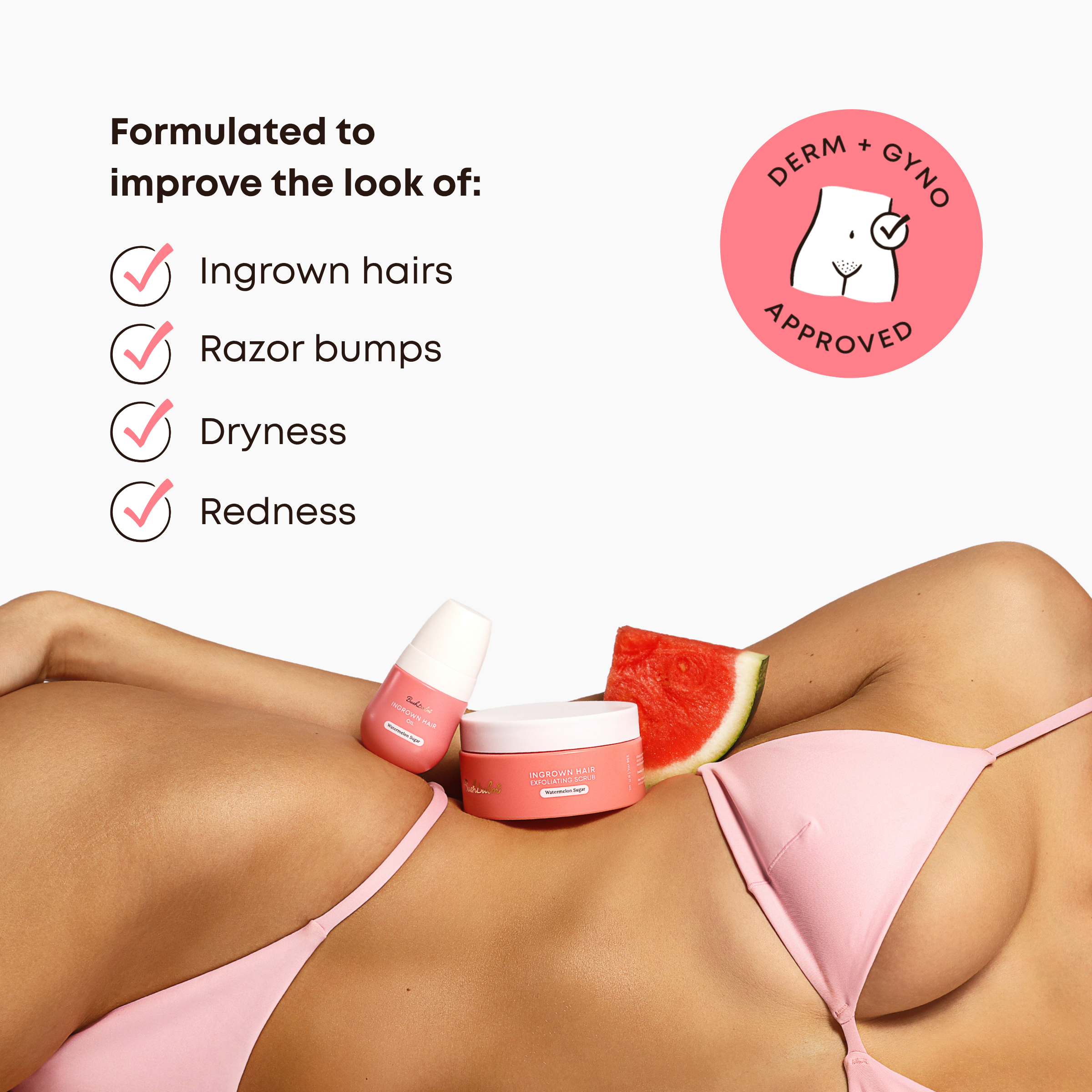 2-Step Ingrown Hair Routine - Watermelon Sugar
