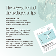 Hydrogel Vajacial Side Strips