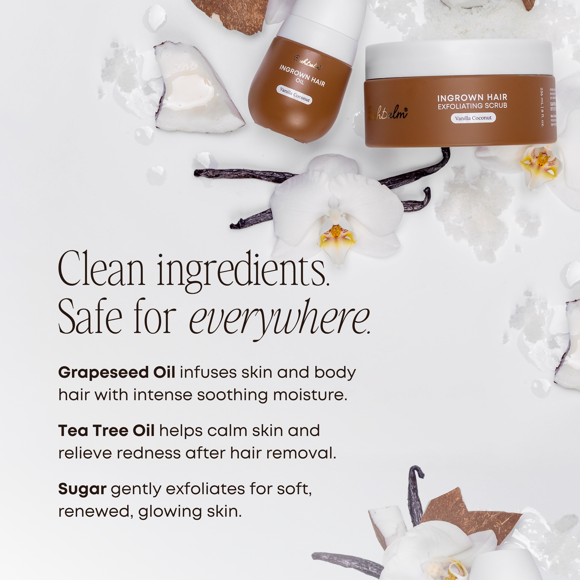 Vanilla Coconut Smooth & Glow Kit
