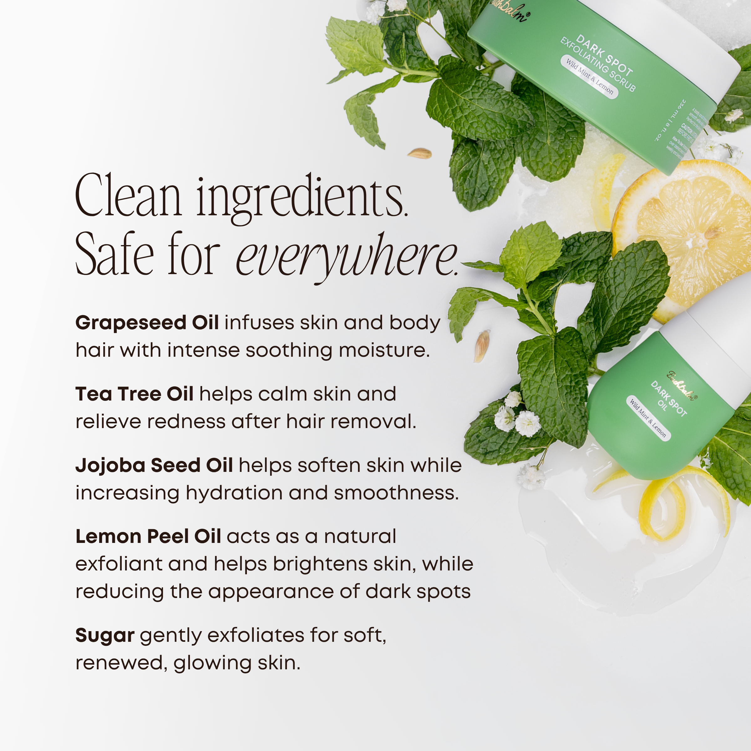 2-Step Dark Spot Routine - Wild Mint & Lemon