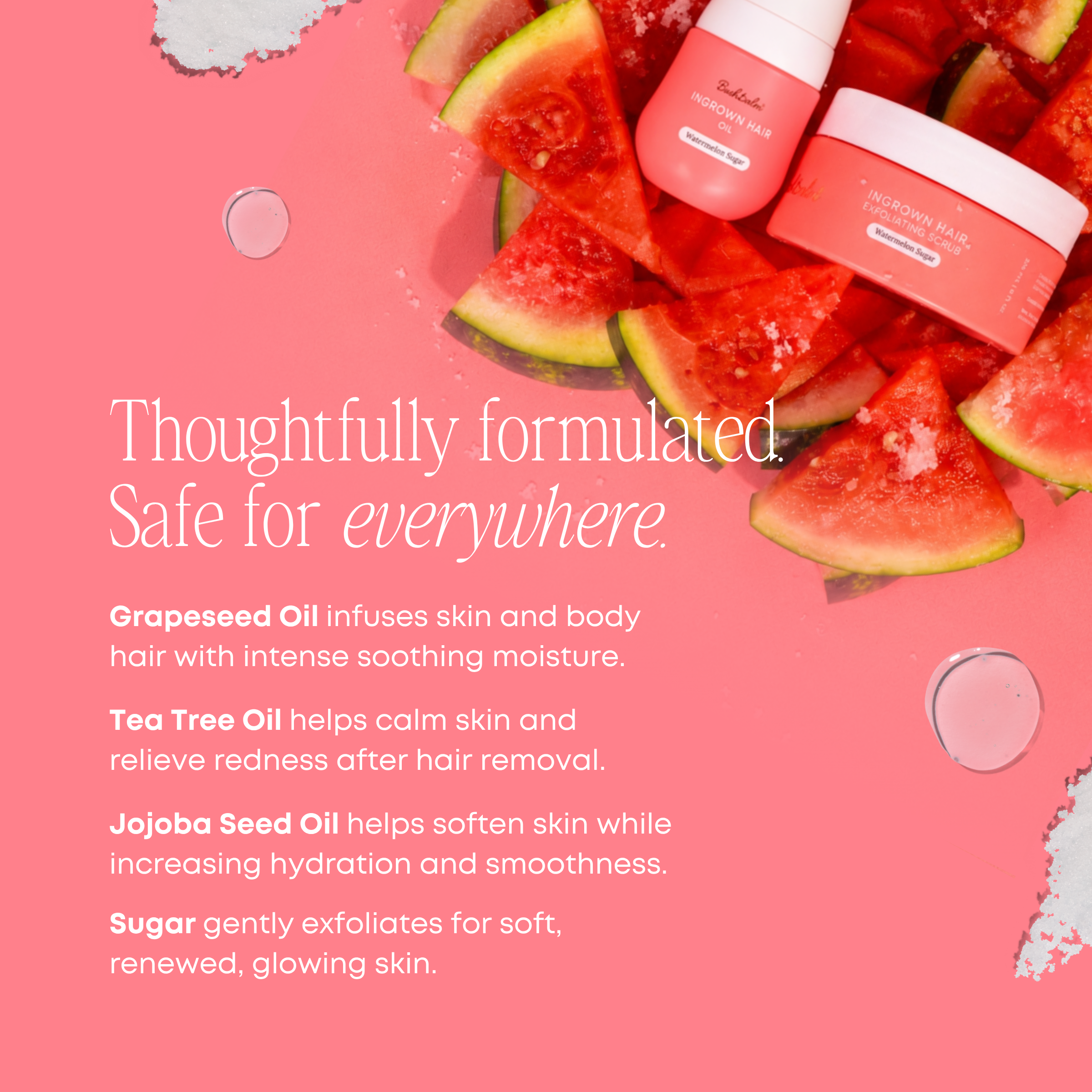 2-Step Ingrown Hair Routine - Watermelon Sugar