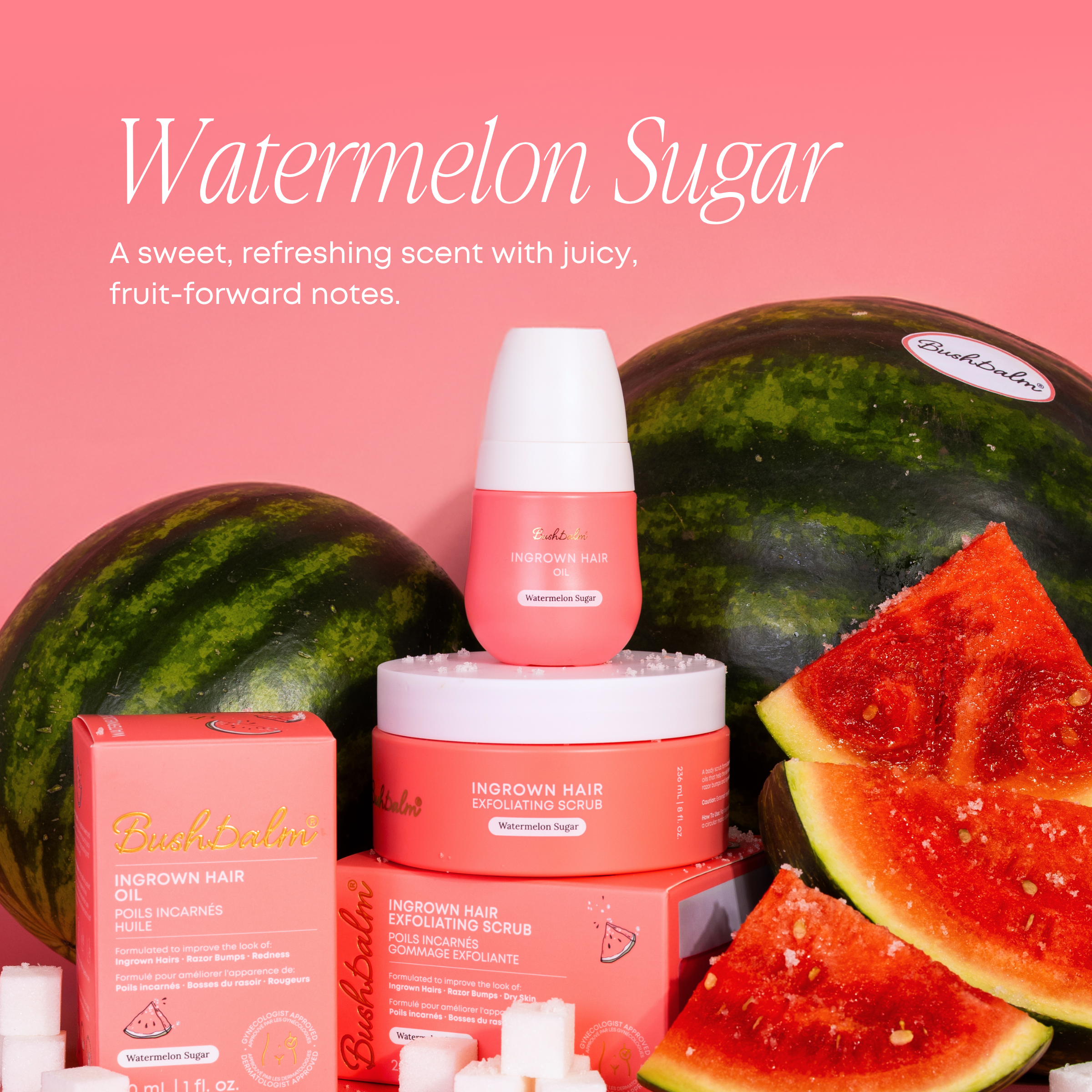 2-Step Ingrown Hair Routine - Watermelon Sugar