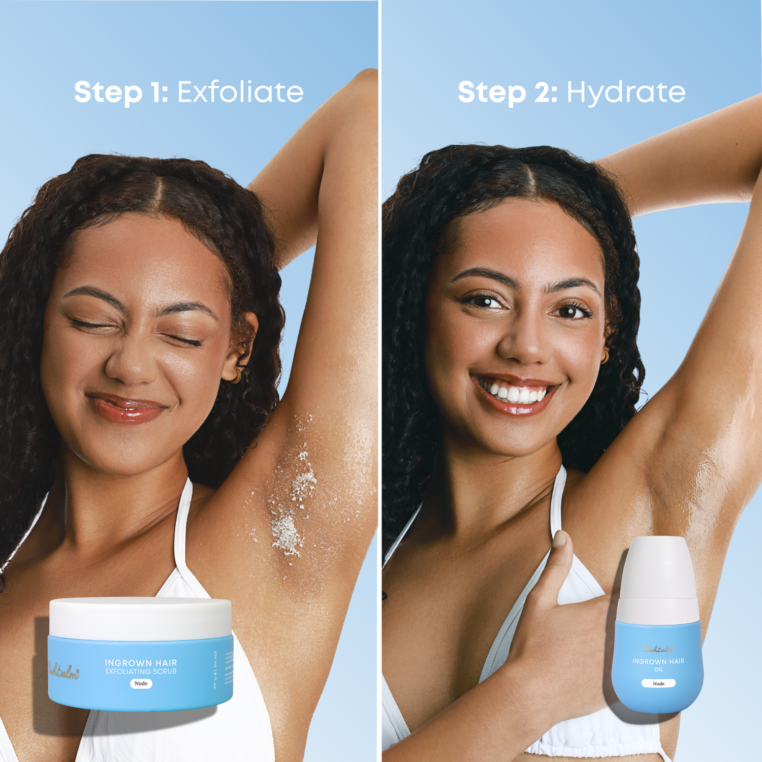 2-Step Ingrown Hair Routine - Nude
