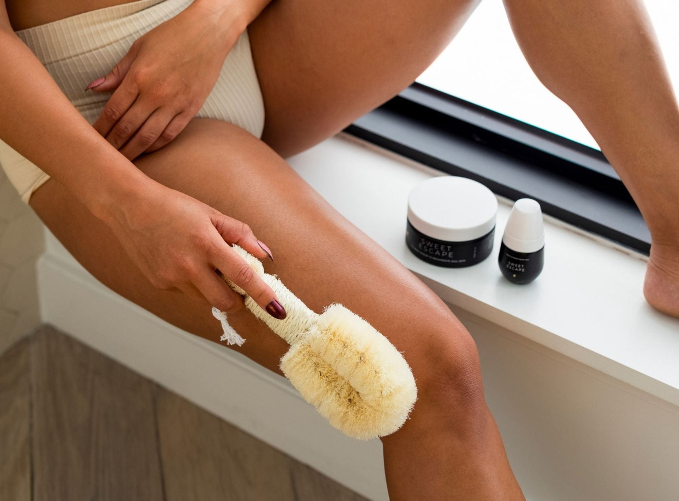 Dry Brushing Your Leg Explained