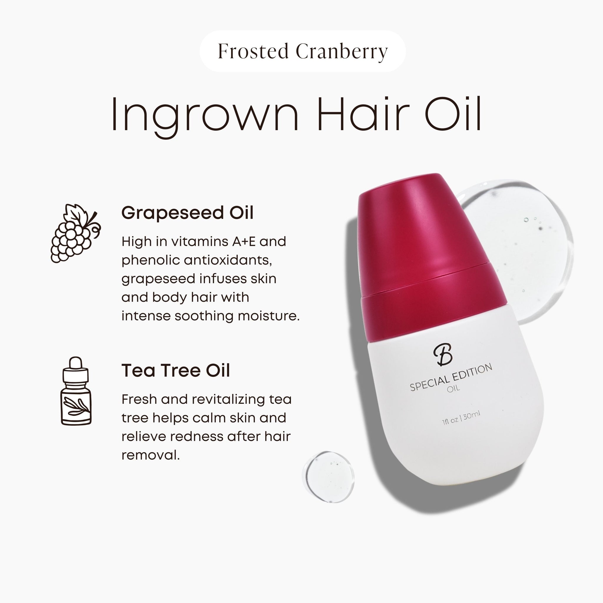 Frosted Cranberry Ingrown Oil