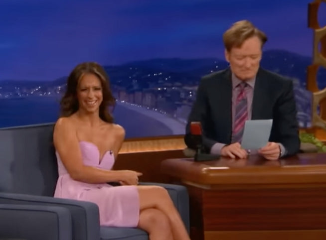 Jennifer Love Hewitt on the Conan Show Vajazzles