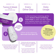 Radiant Reset Exfoliating Toner Pads