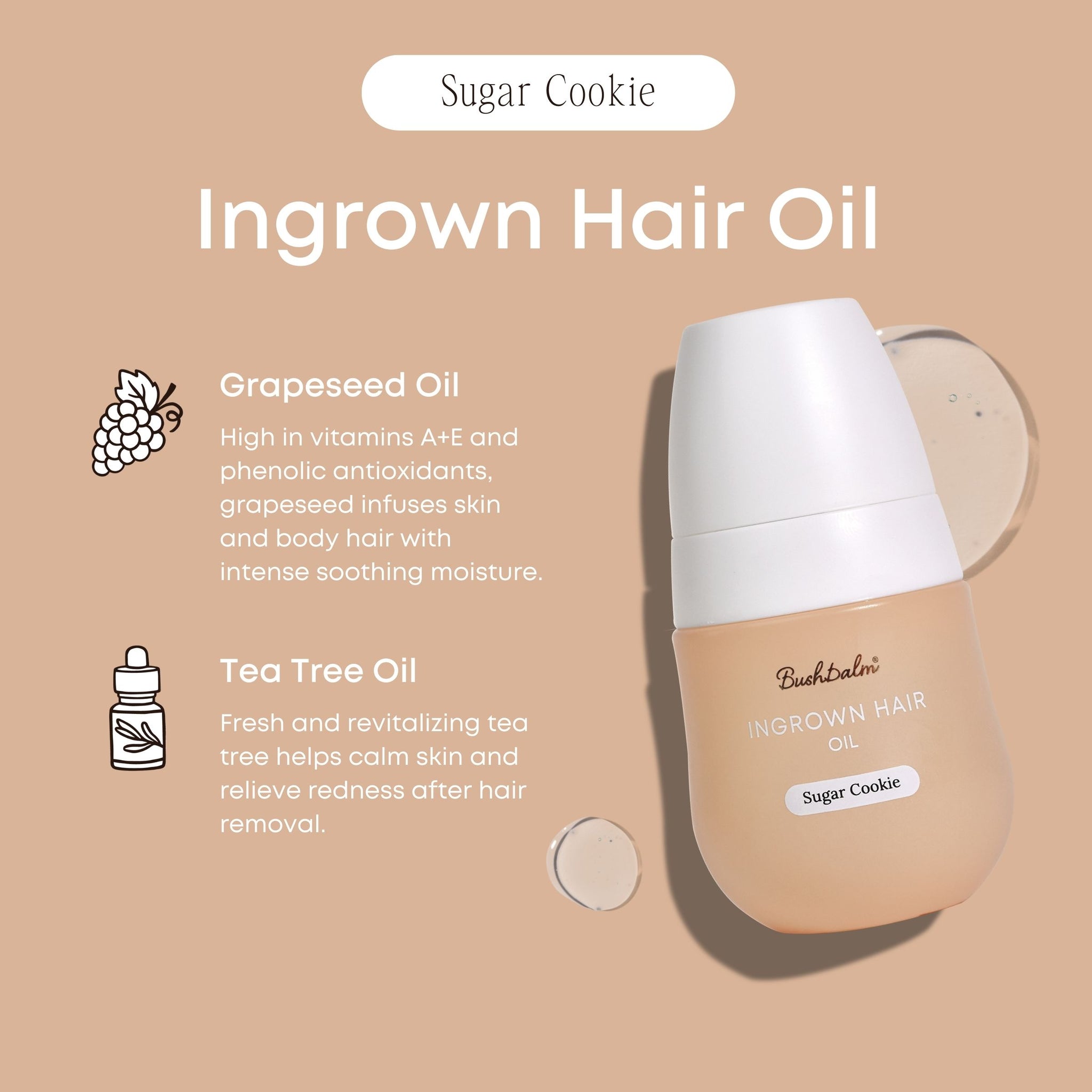 Sugar Cookie Ingrown Hair Oil Value Pack