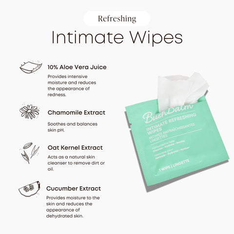 Intimate Refreshing Wipes