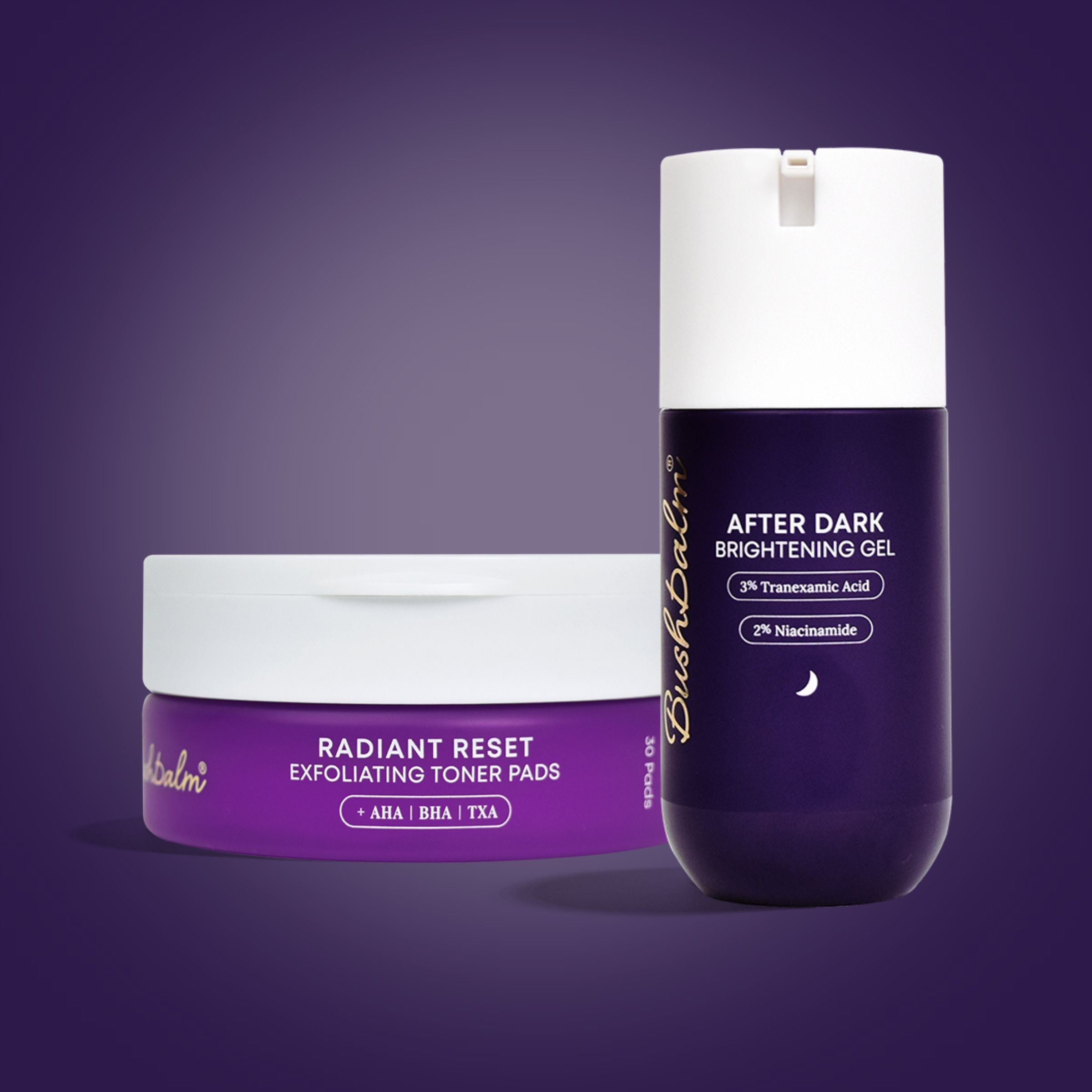 Overnight brightening routine for underarms and dark spots